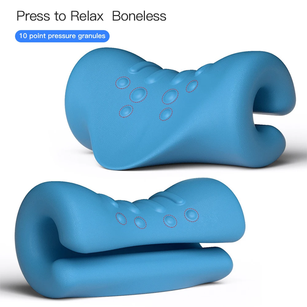 Elastic Neck Collar Pillow Protection Health Pain Stress Relief Care Neck Braces Traction Apparatus Device Relax Neck Stretcher
Elastic Neck Collar Pillow Protection Health Pain Stress Relief Care Neck Braces Traction Apparatus Device Relax Neck Stretcher