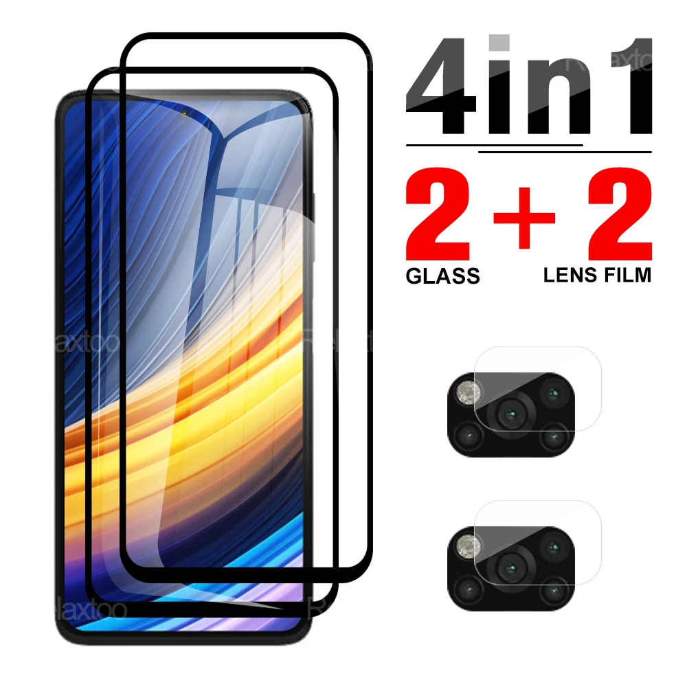 Защитное стекло 4 в 1 для объектива Xiaomi Mi Poco X3Pro, 6,67 дюйма, X3 NFC GT M3 M3Pro F3 NFC HD камера, закаленное стекло M2102J20S G I 
Защитное стекло 4 в 1 для объектива Xiaomi Mi Poco X3Pro, 6,67 дюйма, X3 NFC GT M3 M3Pro F3 NFC HD камера, закаленное стекло M2102J20S G I