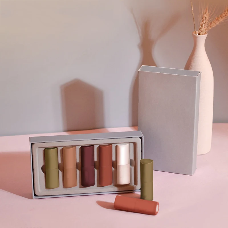 5Pcs/Set Velvet Matte Lipsticks Long Lasting Waterproof Lip Makeup Beauty Tools MP789
5Pcs/Set Velvet Matte Lipsticks Long Lasting Waterproof Lip Makeup Beauty Tools MP789