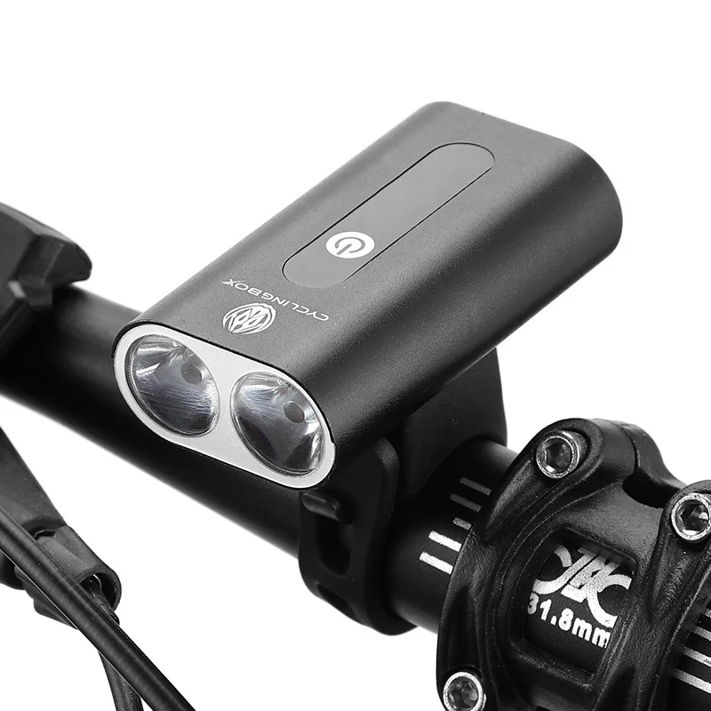Bicycle Front Light USB Rechargeable Aluminum Alloy Double Headlight For Bike USB Charging With Battery Indicator Lights
Bicycle Front Light USB Rechargeable Aluminum Alloy Double Headlight For Bike USB Charging With Battery Indicator Lights