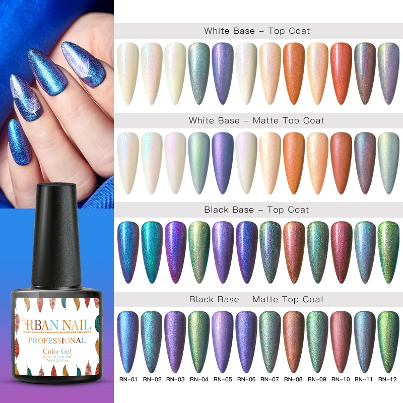 RBAN NAIL 7ml Chameleon Gel Polish Purple Gold Color Long Lasting Shining Soak Off UV LED Gel Varnish Nail Art Design Gel
RBAN NAIL 7ml Chameleon Gel Polish Purple Gold Color Long Lasting Shining Soak Off UV LED Gel Varnish Nail Art Design Gel