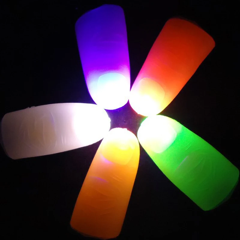 Glow Toys Children Luminous Gifts Magic Trick Props Funny LED Light Flashing Fingers Boy Girls Magician Cosplay Wedding Festival
Glow Toys Children Luminous Gifts Magic Trick Props Funny LED Light Flashing Fingers Boy Girls Magician Cosplay Wedding Festival