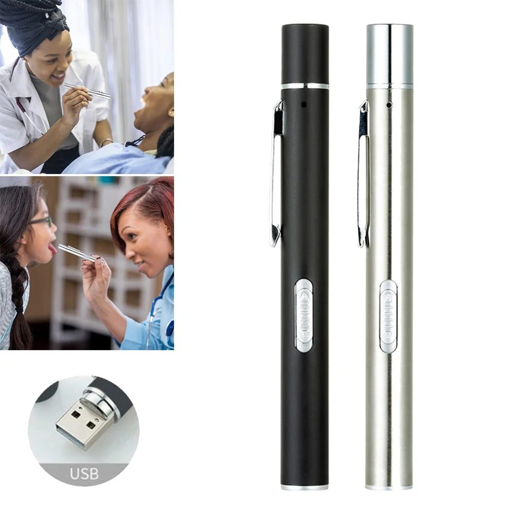Handy USB Rechargeable Medical Handy Pen Light Mini Nursing Flashlight LED Torch Lamp Stainless Steel Clip Pocket Flashlight
Handy USB Rechargeable Medical Handy Pen Light Mini Nursing Flashlight LED Torch Lamp Stainless Steel Clip Pocket Flashlight
