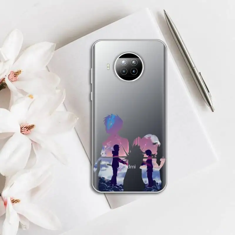 Anime your name Phone Case Transparent for Xiaomi mi Redmi note 10 t 8 9 pro lite 11 Samsung S 8 9 10 20
Anime your name Phone Case Transparent for Xiaomi mi Redmi note 10 t 8 9 pro lite 11 Samsung S 8 9 10 20