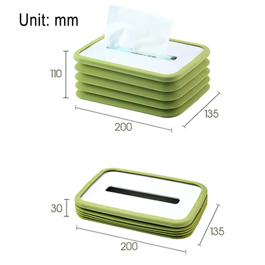1 Pcs New Product Foldable Silicone Tissue Box Wet Room Box Living Supplies Room Dining Storage Household Storage Napkin Ti Y4Y2 
1 Pcs New Product Foldable Silicone Tissue Box Wet Room Box Living Supplies Room Dining Storage Household Storage Napkin Ti Y4Y2