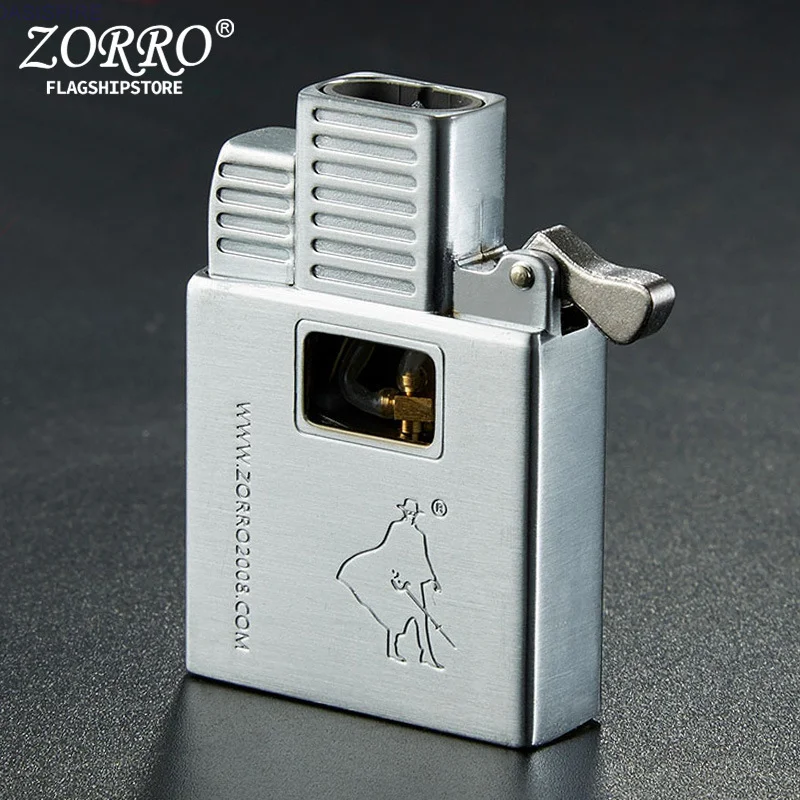 ZORRO Jet Smoking Lighter Hong Kong Origional Double Flame Windproof Cigarette Cigar Lighter Movement Inflatable Liner Wholesa
ZORRO Jet Smoking Lighter Hong Kong Origional Double Flame Windproof Cigarette Cigar Lighter Movement Inflatable Liner Wholesa