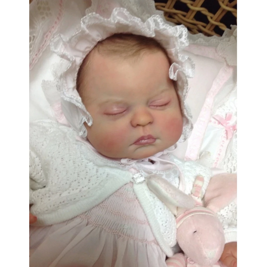 Unpainted Reborn Doll Kit, Handmade Soft Silicone Blank Mold 20'' /50cm Lifelike Baby Doll Making Supplies DK1706 
Unpainted Reborn Doll Kit, Handmade Soft Silicone Blank Mold 20'' /50cm Lifelike Baby Doll Making Supplies DK1706