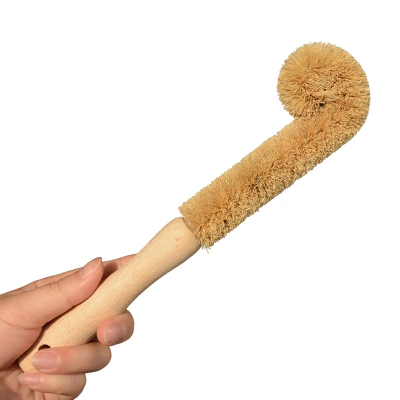 Coconut fiber Brown Brush Kitchen Cleaning Brush Natural Coir Brush hemp fiber non-stick skillet brush dish washing cup pot
Coconut fiber Brown Brush Kitchen Cleaning Brush Natural Coir Brush hemp fiber non-stick skillet brush dish washing cup pot
