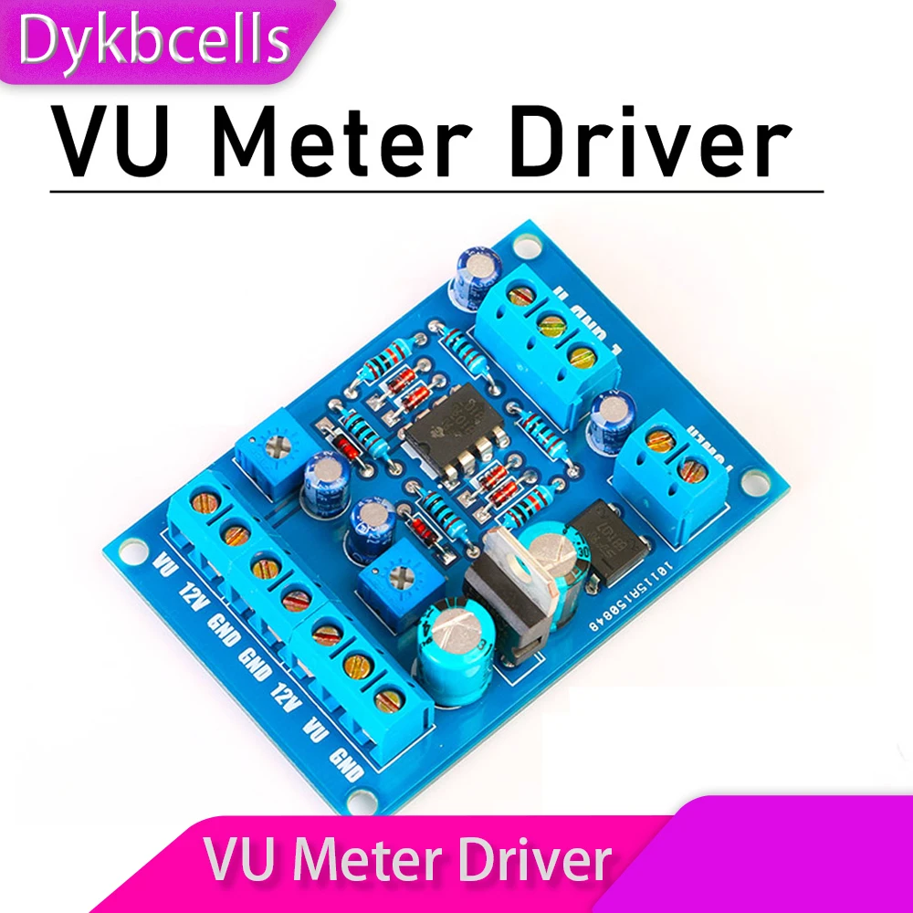 Dykbcells VU Meter Driver circuit Board DB Audio Level TA7318P power amplifier front stage tube amplifier chassis
Dykbcells VU Meter Driver circuit Board DB Audio Level TA7318P power amplifier front stage tube amplifier chassis