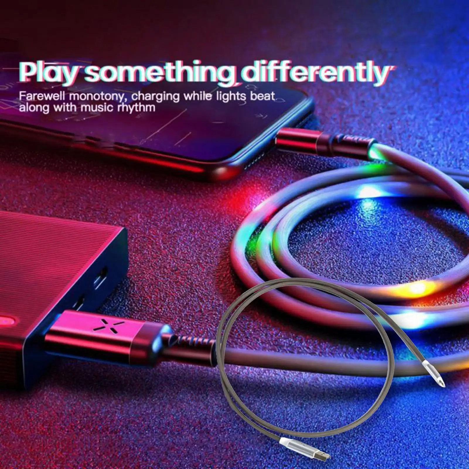 USB Charger Luminous Quick Charge Type-c LED Charging Cable for Mobile Phone LED Type-c Data Cable Fast Charging Data Cable
USB Charger Luminous Quick Charge Type-c LED Charging Cable for Mobile Phone LED Type-c Data Cable Fast Charging Data Cable