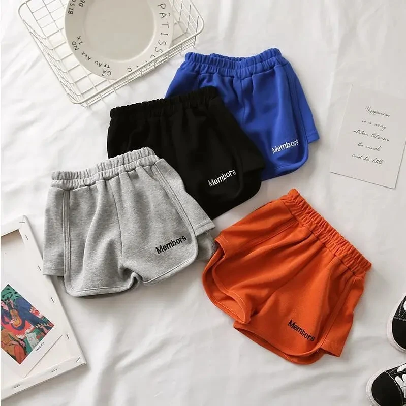 Boys girls sports shorts casual versatile Children's solid outer baby Girls summer clothes loose thin hot pants shorts P4 435
Boys girls sports shorts casual versatile Children's solid outer baby Girls summer clothes loose thin hot pants shorts P4 435