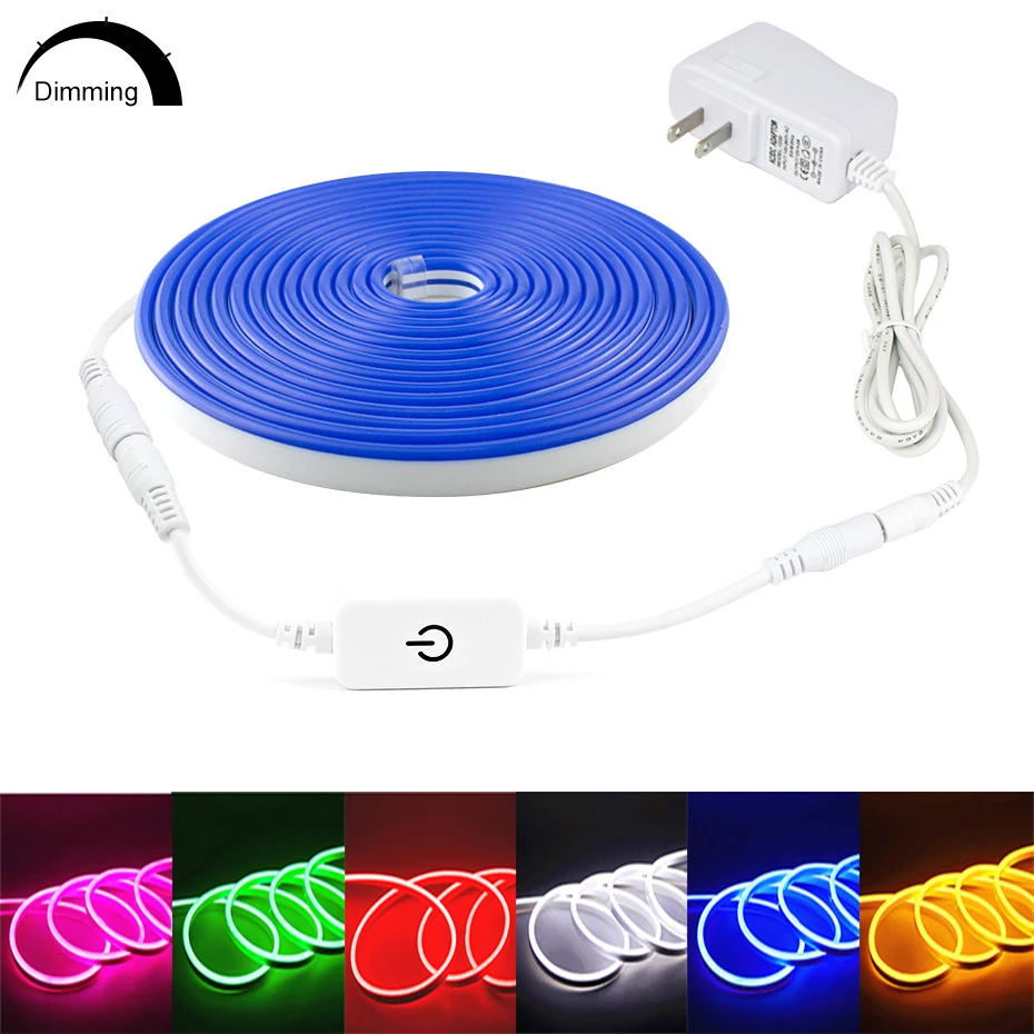 Waterproof Led Neon Light Led Strip 12V Dimmable Touch Sensor / Hand Sweep Sensor IP67 Flexible Led Tape Light 1M 2M 3M 4M 5M
Waterproof Led Neon Light Led Strip 12V Dimmable Touch Sensor / Hand Sweep Sensor IP67 Flexible Led Tape Light 1M 2M 3M 4M 5M