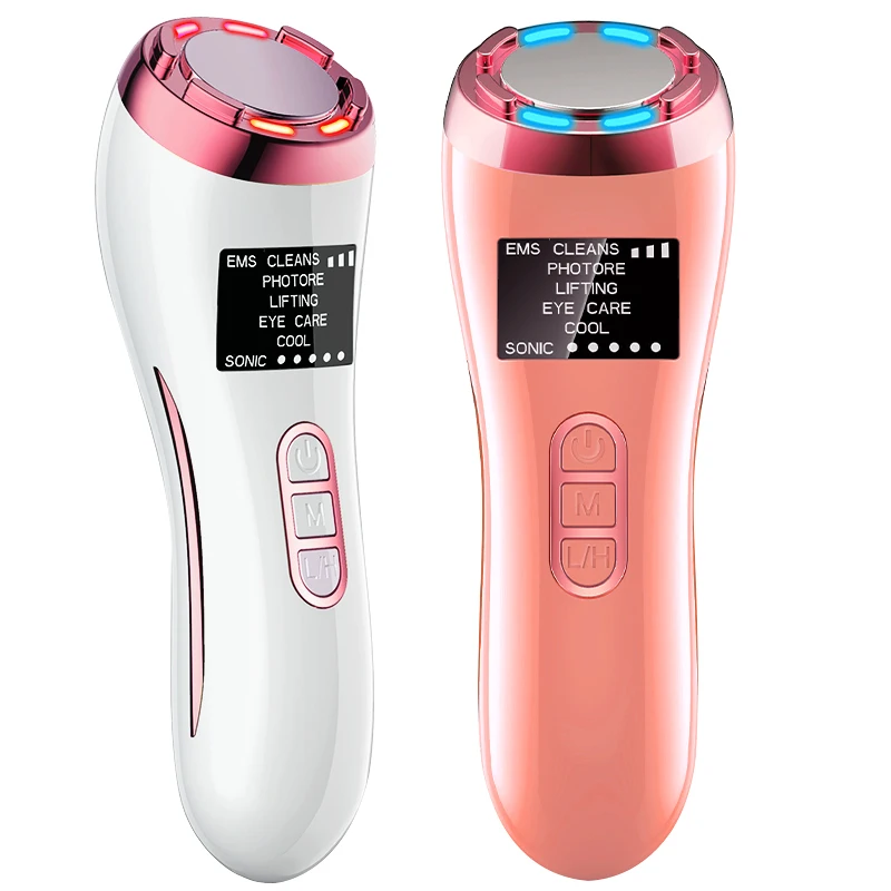 EMS LED Photon Therapy Sonic Vibration Wrinkle Remover Hot Cool Treatment Anti Aging Skin Cleaner Rejuvenation Machine Skin Care
EMS LED Photon Therapy Sonic Vibration Wrinkle Remover Hot Cool Treatment Anti Aging Skin Cleaner Rejuvenation Machine Skin Care