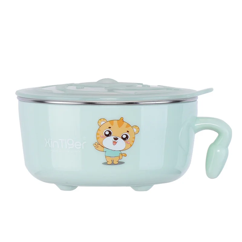 Children's 304 stainless steel bowl with sealing cover baby rice bowl infant feeding tableware
Children's 304 stainless steel bowl with sealing cover baby rice bowl infant feeding tableware
