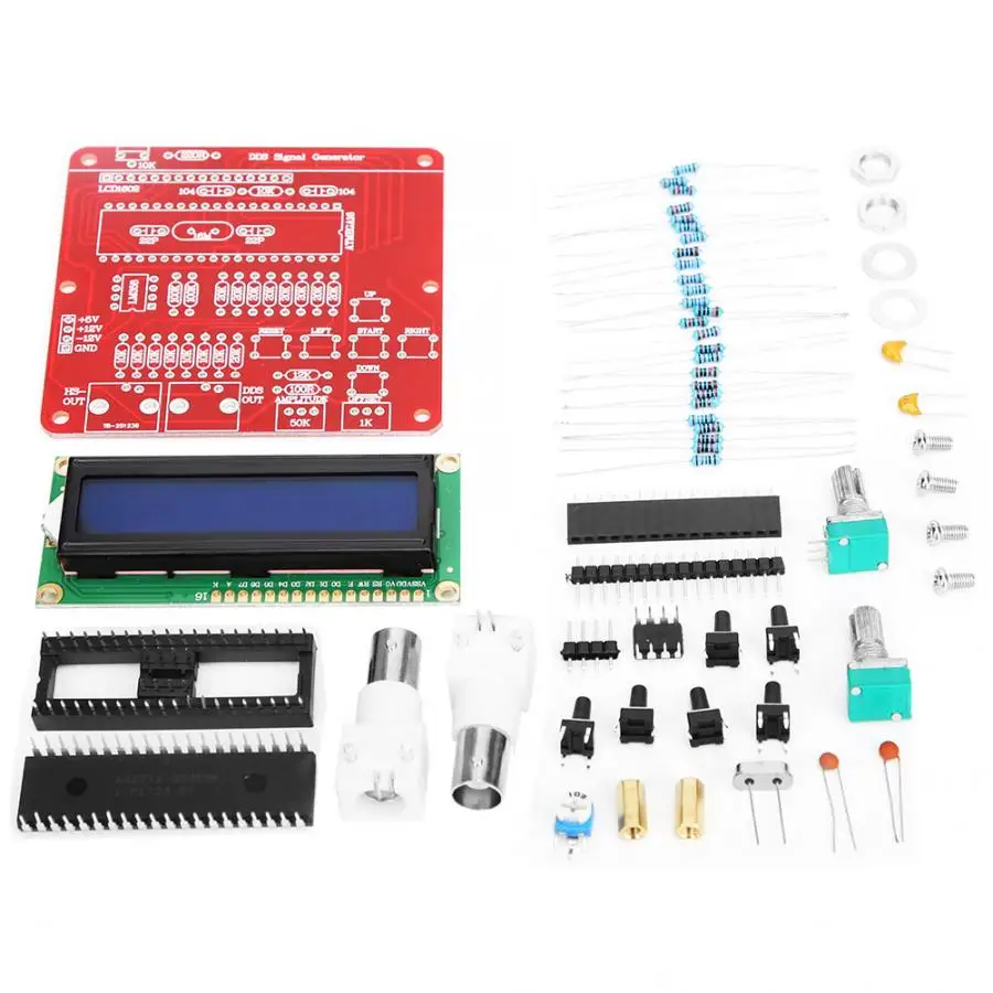 1 комплект DDS функция генератор сигналов модуль DIY Kit импульсный синусоидальный
