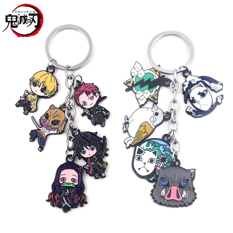 New Anime Demon Slayer Enamel Keychains Kimetsu no Yaiba Tanjirou Nezuko Agatsuma Zenitsu Figure Pendant Keyring Cosplay Jewelry
New Anime Demon Slayer Enamel Keychains Kimetsu no Yaiba Tanjirou Nezuko Agatsuma Zenitsu Figure Pendant Keyring Cosplay Jewelry