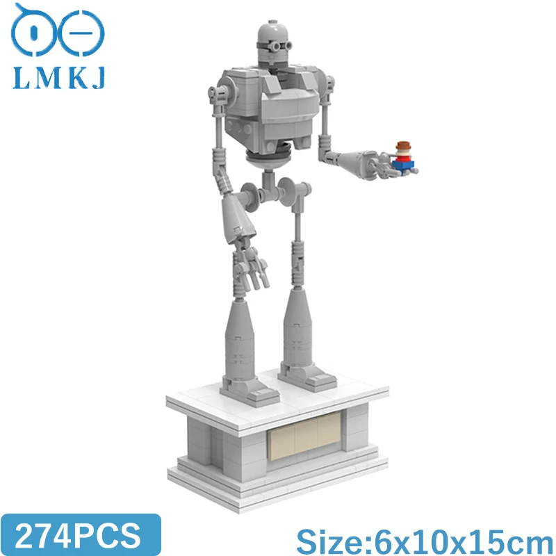 Механический Железный робот MOC, строительные блоки, кирпичи, высокотехнологичные городские фигурки, гигантская модель, детские игрушки для ...
Механический Железный робот MOC, строительные блоки, кирпичи, высокотехнологичные городские фигурки, гигантская модель, детские игрушки для ...