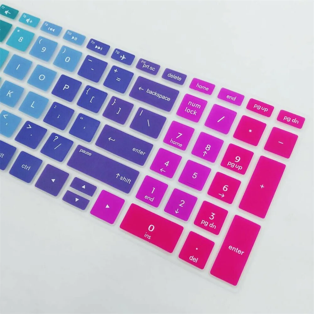 Hight Quality Soft Silicone Waterproof Notebook Keyboard Stickers Skin Cover Keycaps for HP 15.6 inch Laptop Keyboard
Hight Quality Soft Silicone Waterproof Notebook Keyboard Stickers Skin Cover Keycaps for HP 15.6 inch Laptop Keyboard