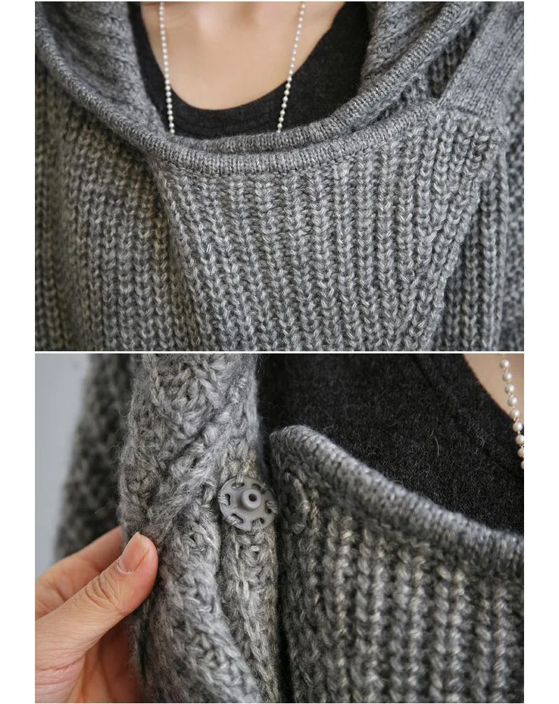 Thick Knitted Sweater Winter Cardigan Coat Womens Women Long Cardigan Sweater Autumn Winter Plus Size Outerwear Streetwear
Thick Knitted Sweater Winter Cardigan Coat Womens Women Long Cardigan Sweater Autumn Winter Plus Size Outerwear Streetwear