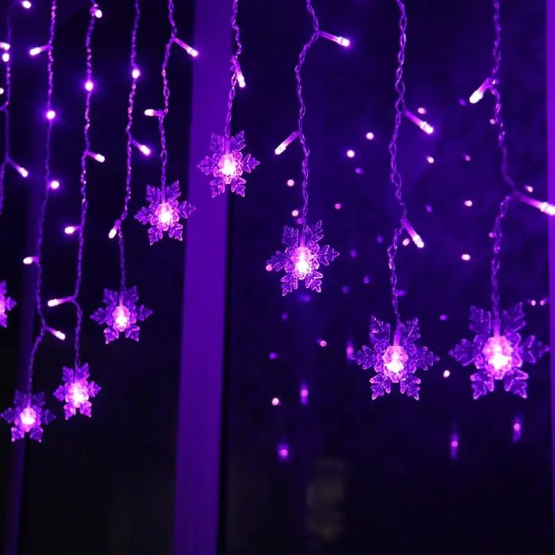 3.6m Pvc Waterproof Outdoor Christmas Light Star Led Curtain Icicle String Lights Garden Mall Eaves Party Diy Decorative Lights
3.6m Pvc Waterproof Outdoor Christmas Light Star Led Curtain Icicle String Lights Garden Mall Eaves Party Diy Decorative Lights