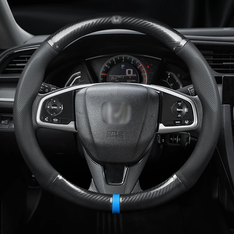 Комплект чехлов на руль для Honda New Fit New Accord, передний вентилятор CRVXRV Civic, автомобильные аксессуары, Чехол для автомобильного колеса из углерод...
Комплект чехлов на руль для Honda New Fit New Accord, передний вентилятор CRVXRV Civic, автомобильные аксессуары, Чехол для автомобильного колеса из углерод...