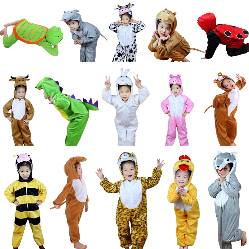 Kids Cartoon Animals Costumes Halloween Cosplay Costume Anime Disfraces Dress Up Role Play Jumpsuit for Boys Girls Kindergarten
Kids Cartoon Animals Costumes Halloween Cosplay Costume Anime Disfraces Dress Up Role Play Jumpsuit for Boys Girls Kindergarten