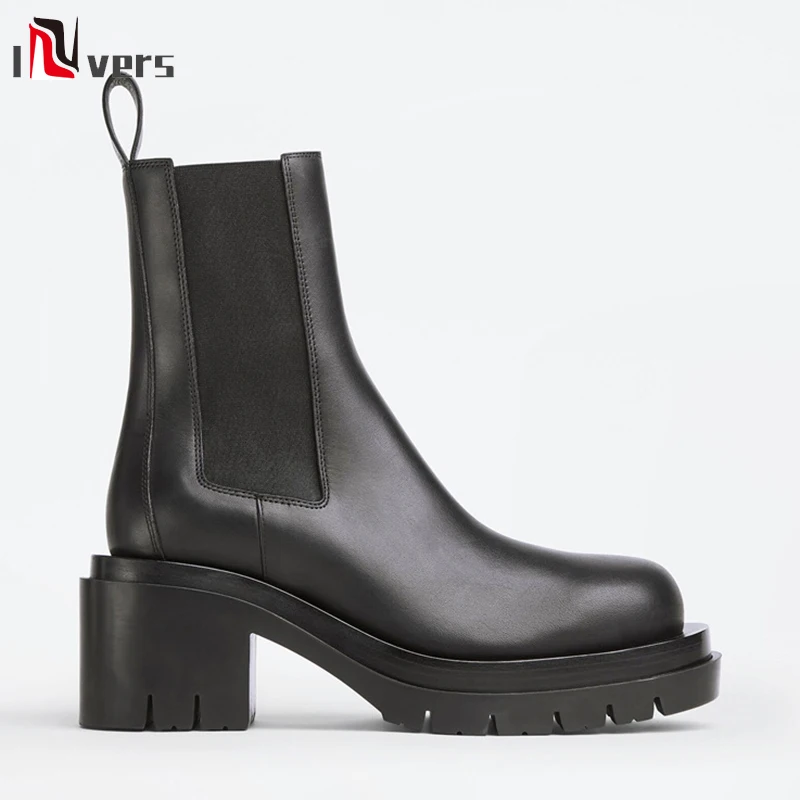 2021 New Martin Boots for Women Thin Thick-heeled Thick-soled Chelsea Boots Black High-heeled Gothic Boots Women Platform Shoes
2021 New Martin Boots for Women Thin Thick-heeled Thick-soled Chelsea Boots Black High-heeled Gothic Boots Women Platform Shoes