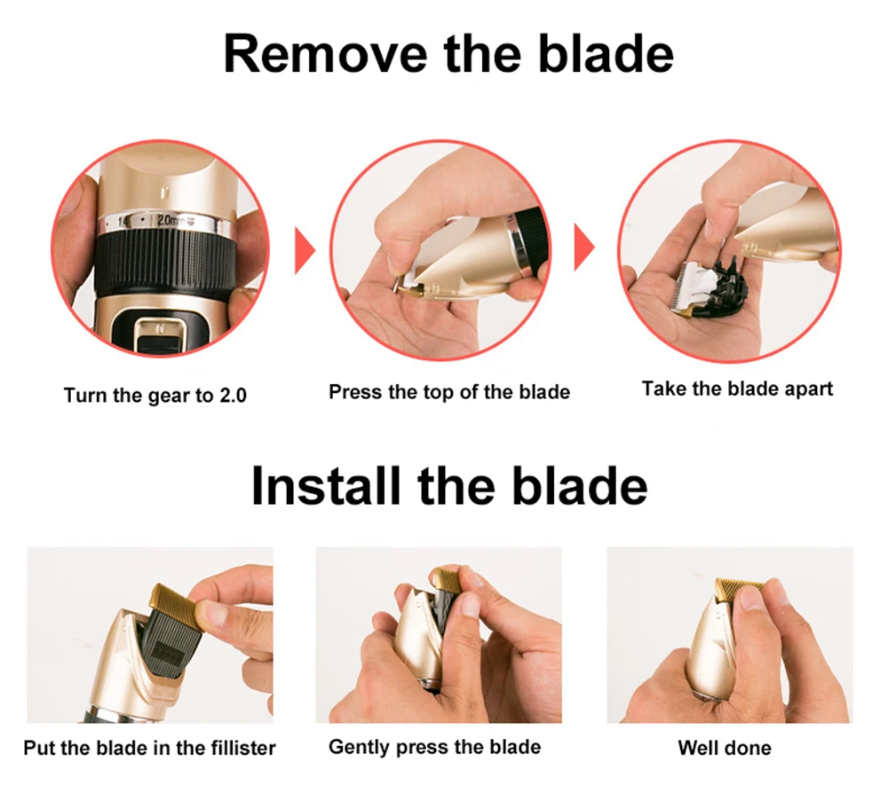 Pet Dog Hair Clippers Electric Scissor Grooming Dogs Cutter Rechargeable Cordless Shaver Low Noise Haircut Tool New Trimmer
Pet Dog Hair Clippers Electric Scissor Grooming Dogs Cutter Rechargeable Cordless Shaver Low Noise Haircut Tool New Trimmer