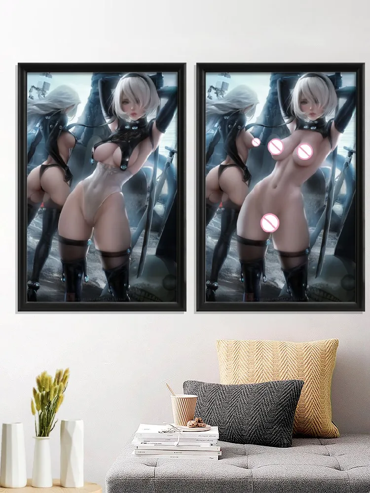 Nier Automata Lady No2 Type B YoRHa Sexy games Anime Nude Girl Poster Decor Room Home Prints Gift Wall Stiker Art Silk
Nier Automata Lady No2 Type B YoRHa Sexy games Anime Nude Girl Poster Decor Room Home Prints Gift Wall Stiker Art Silk