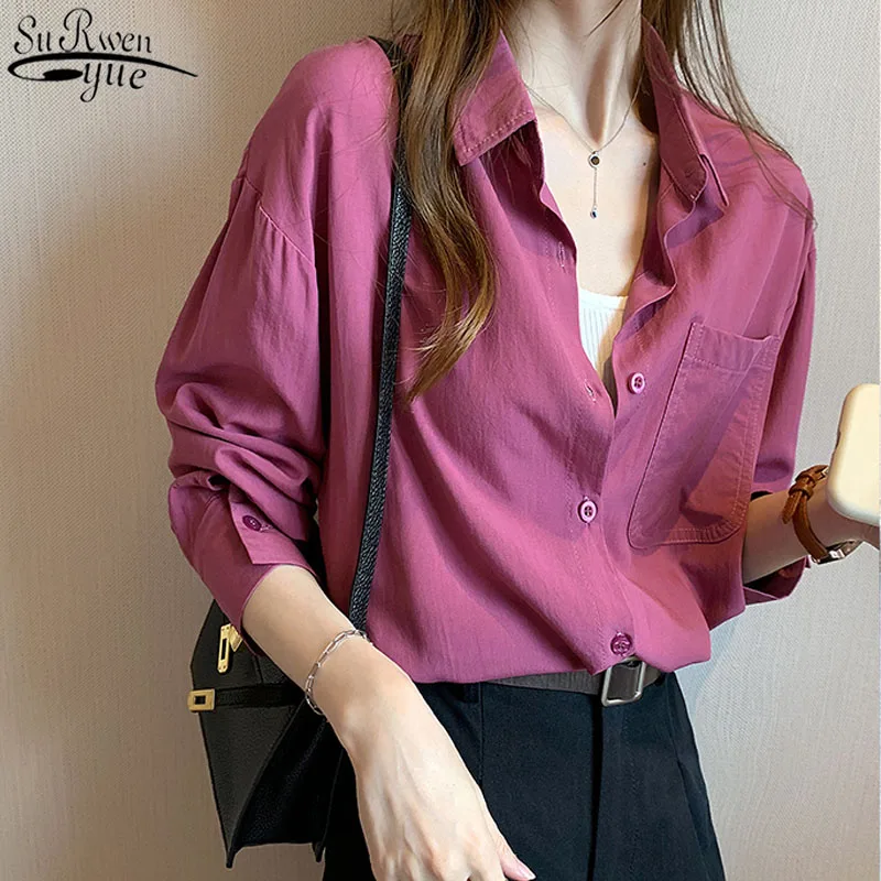 White Shirt Autumn 2021 New Long Sleeve Women's Blouse Lapel Singel Breasted Fashion Women Blouses Plus Size Top Female 12021
White Shirt Autumn 2021 New Long Sleeve Women's Blouse Lapel Singel Breasted Fashion Women Blouses Plus Size Top Female 12021