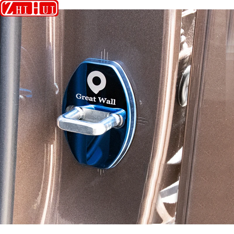 Door Lock Protective Cover Car Stainless Steel Decorations Accessories For GWM POER UTE Haval 2020 2021 Car Styling Accessories
Door Lock Protective Cover Car Stainless Steel Decorations Accessories For GWM POER UTE Haval 2020 2021 Car Styling Accessories