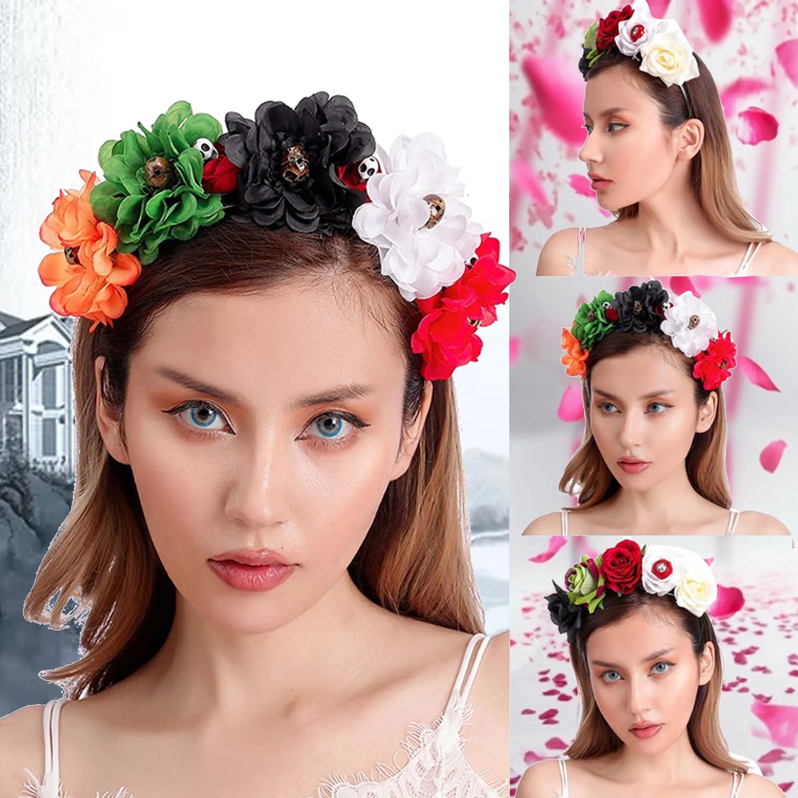 Personalized Halloween Party Hair Accessories 2021 Hot Sale Elastic Bride Garland Headdress Prom Lady Elegant Dress Accessories
Personalized Halloween Party Hair Accessories 2021 Hot Sale Elastic Bride Garland Headdress Prom Lady Elegant Dress Accessories
