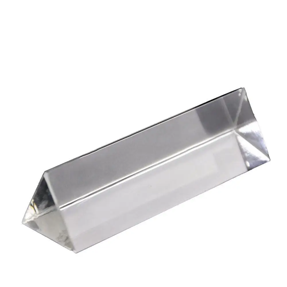 Science Optical Glass Transparent Prop Educational Photography Triple Rainbow Stationery Students Teaching Prism Physics Lens
Science Optical Glass Transparent Prop Educational Photography Triple Rainbow Stationery Students Teaching Prism Physics Lens