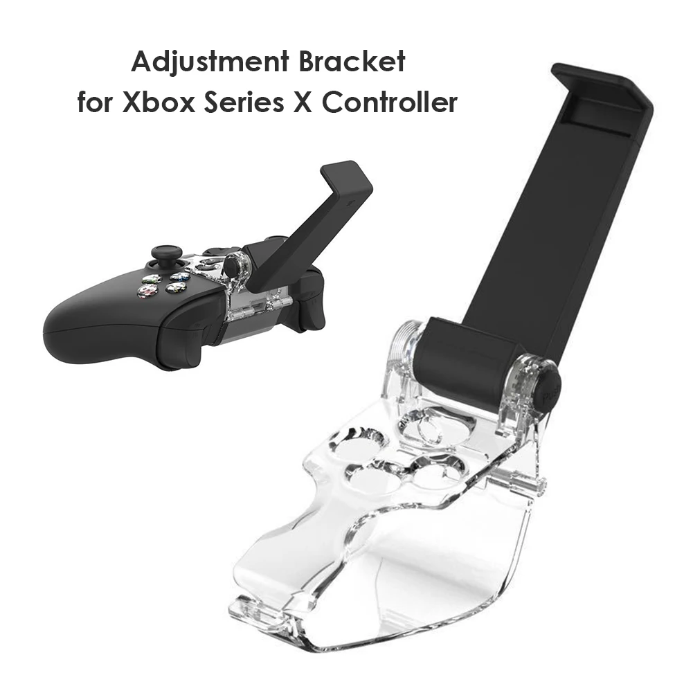 For Xbox Series S/X Controller Phone Holder Wireless Gamepad Handle Bracket Mobile Phone Clip For Microsoft Xbox Series S/X 2021
For Xbox Series S/X Controller Phone Holder Wireless Gamepad Handle Bracket Mobile Phone Clip For Microsoft Xbox Series S/X 2021