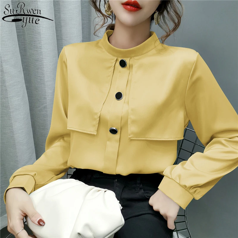 Autumn and Winter Korean Style Long Sleeve Elegant Woman's Blouses White Woman's Shirts Office Ladies Tops Ropa De Mujer 10815
Autumn and Winter Korean Style Long Sleeve Elegant Woman's Blouses White Woman's Shirts Office Ladies Tops Ropa De Mujer 10815
