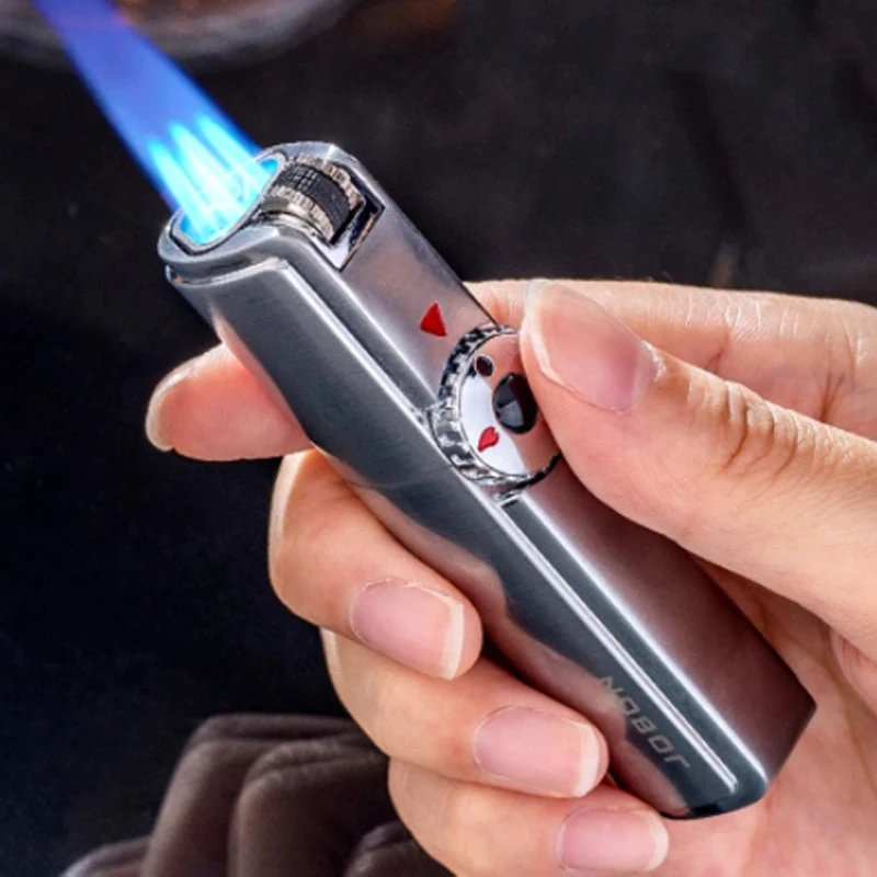 Jobon Jet Flame Inflatable Gas Butane Metal Windproof Cigarette Cigar Flint Torch Lighter 3 Nozzles Turbo Smoking Accessories
Jobon Jet Flame Inflatable Gas Butane Metal Windproof Cigarette Cigar Flint Torch Lighter 3 Nozzles Turbo Smoking Accessories