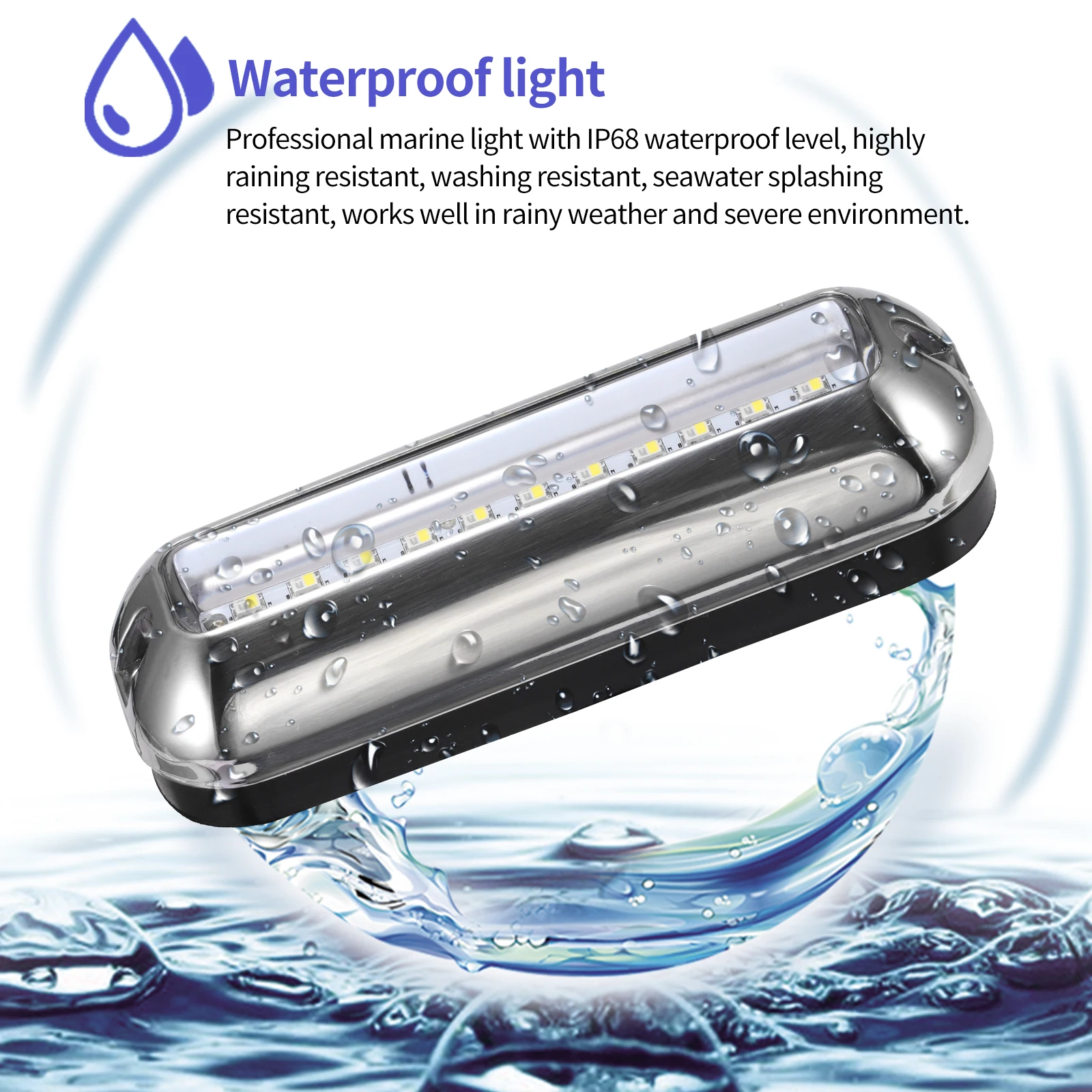 5.2W Boat Sailing Lamp 39LED 10-30V 95LM Navigation Lights Stainless Steel Sailing Lamp For Marine Boat Yacht Boat Accessory
5.2W Boat Sailing Lamp 39LED 10-30V 95LM Navigation Lights Stainless Steel Sailing Lamp For Marine Boat Yacht Boat Accessory