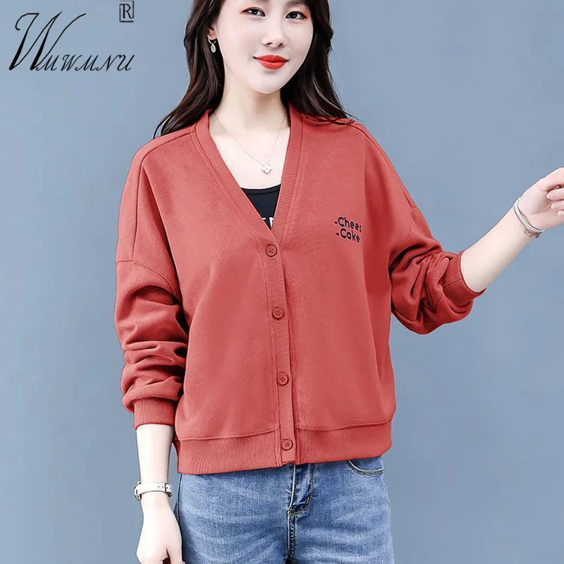 Plus Size 4Xl Loose Mom's Cardigan Korean Solid Color V-Neck Crop Jacket Women Cotton Button Cardigan 2022 Soft Spring Outerwear
Plus Size 4Xl Loose Mom's Cardigan Korean Solid Color V-Neck Crop Jacket Women Cotton Button Cardigan 2022 Soft Spring Outerwear