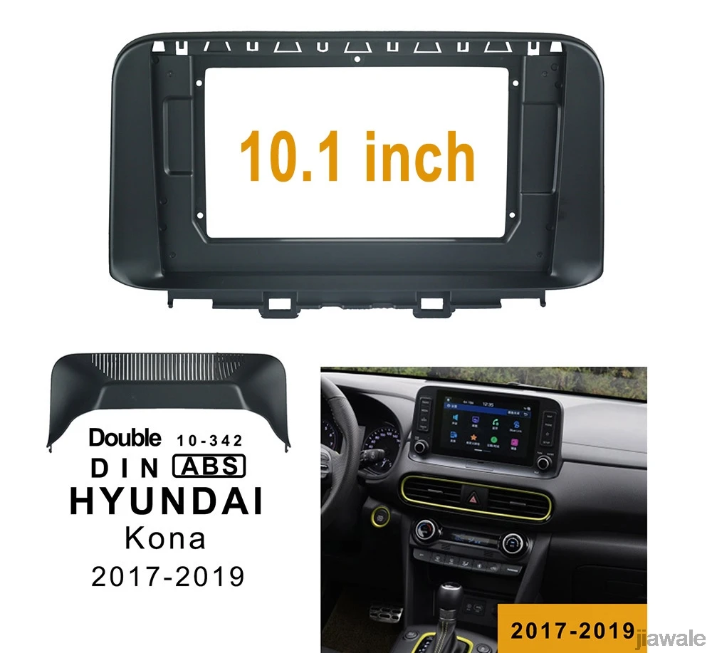 10.1" Car radio Fascia Frame Facials Install Panel Dashboard Trim Kit for Hyundai Kona Kauai Encino 2017-2019 
10.1" Car radio Fascia Frame Facials Install Panel Dashboard Trim Kit for Hyundai Kona Kauai Encino 2017-2019