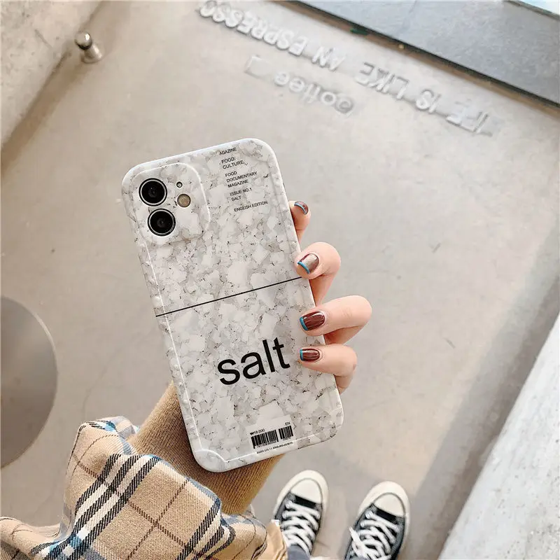 Simple Letter 12MINI Tide Brand for IPhone7/8plus Apple 11PRO MAX Se 2020 Mobile Phone Case XR Marble Pattern Soft Shell Cover
Simple Letter 12MINI Tide Brand for IPhone7/8plus Apple 11PRO MAX Se 2020 Mobile Phone Case XR Marble Pattern Soft Shell Cover