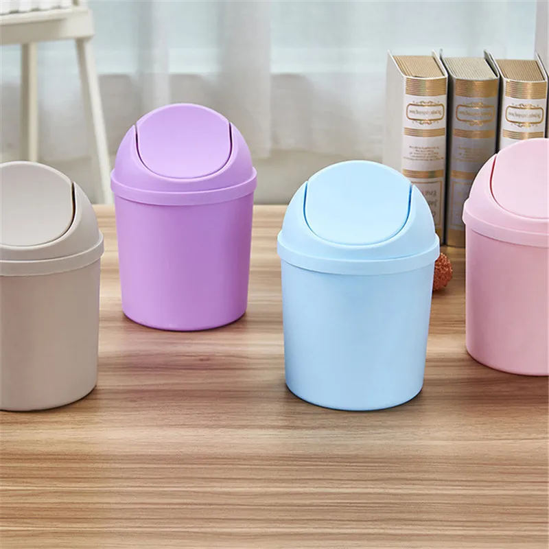 Creative Mini Storage Bucket Kitchen Trash Can Swing for Home Office Table Trash Can Small Waste Bin Office Supplies
Creative Mini Storage Bucket Kitchen Trash Can Swing for Home Office Table Trash Can Small Waste Bin Office Supplies
