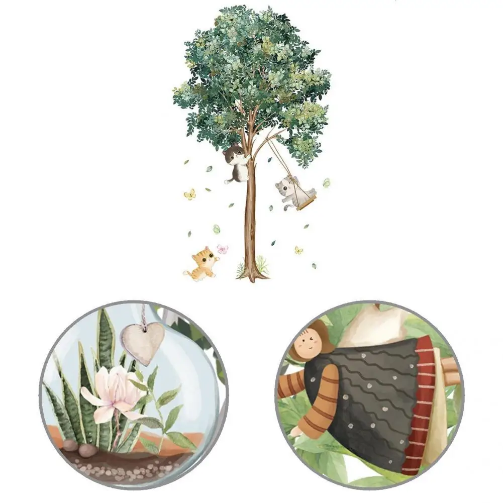 Useful Plant Decal Convenient 5 Styles Decorative Tree Bird Wall Decal Plant Sticker Room Sticker 2Pcs/Set
Useful Plant Decal Convenient 5 Styles Decorative Tree Bird Wall Decal Plant Sticker Room Sticker 2Pcs/Set