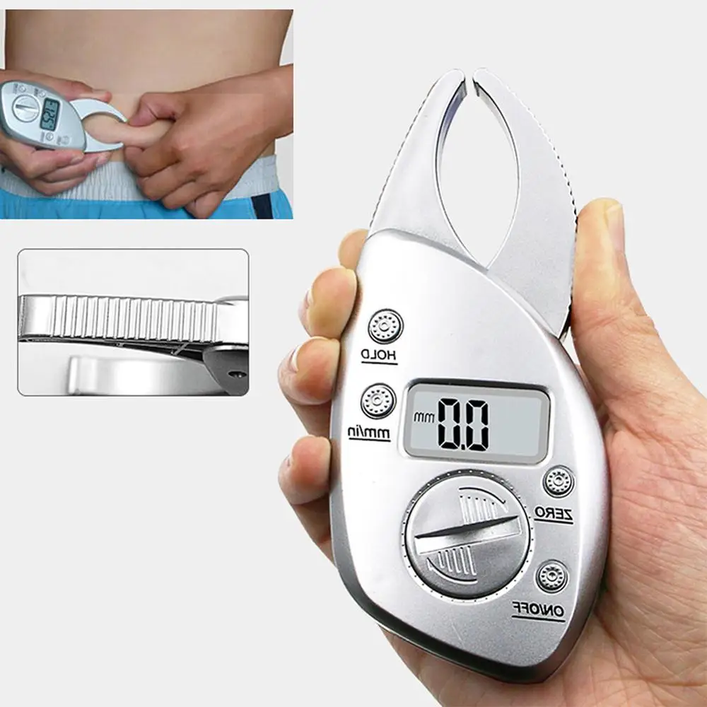 2 Color Portable Body Fat Monitors Digital Skinfold Slimming Body Measurement Caliper Fat Caliper Tester Scale Fitness Thickness
2 Color Portable Body Fat Monitors Digital Skinfold Slimming Body Measurement Caliper Fat Caliper Tester Scale Fitness Thickness