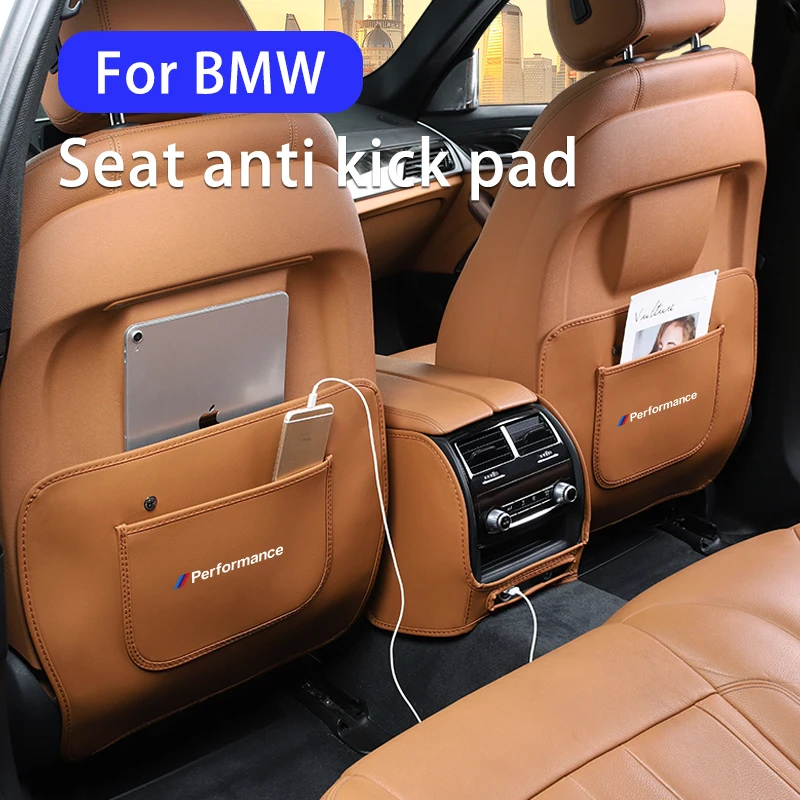 Leather Car Seat Back Anti-Kick Protective Pad For BMW 2018-2021 X3X4 G01 G02 G08 Auto Interior Accessories
Leather Car Seat Back Anti-Kick Protective Pad For BMW 2018-2021 X3X4 G01 G02 G08 Auto Interior Accessories