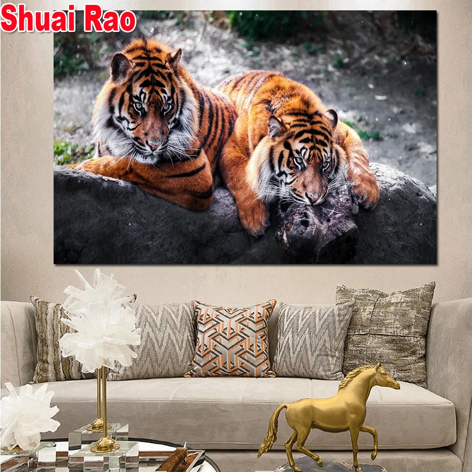 pair of tigers on a stone diamond painting full square round diamond embroidery sale animal 5 d diy diamond mosaic decor
pair of tigers on a stone diamond painting full square round diamond embroidery sale animal 5 d diy diamond mosaic decor
