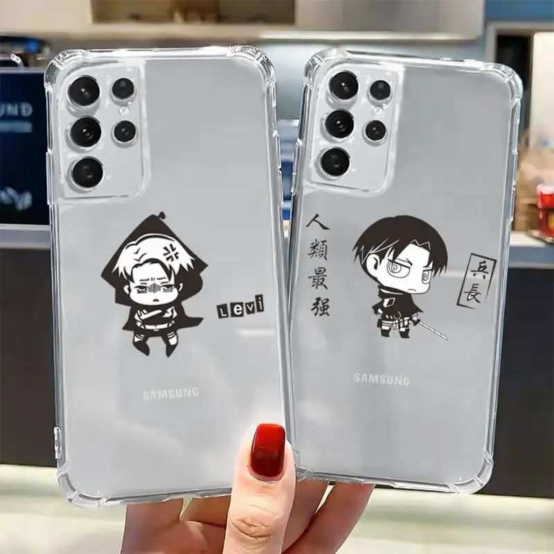 Attack on titan 3 Phone Case Transparent for Samsung A 10 21S 31 50 51 52 12 71 S note 10 20 21 fe plus ultra
Attack on titan 3 Phone Case Transparent for Samsung A 10 21S 31 50 51 52 12 71 S note 10 20 21 fe plus ultra