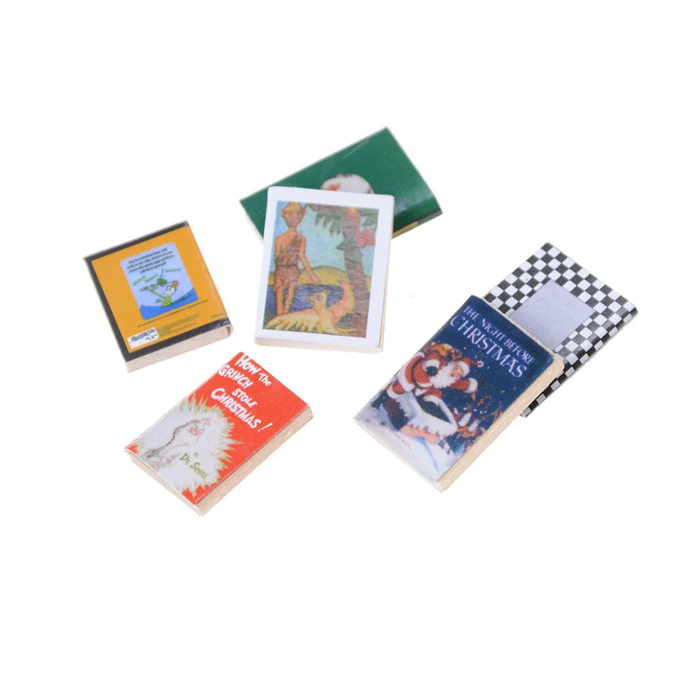 1:12 Mini Books Dollhouse Miniature Book Decoration Pretend Play Doll House Furniture Blyth Doll Toy
1:12 Mini Books Dollhouse Miniature Book Decoration Pretend Play Doll House Furniture Blyth Doll Toy