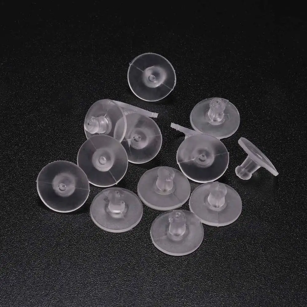 100Pcs/lot Clear Rubber Earring Backs Silicone Round Ear Plug Blocked Caps Earrings Back Stoppers For Earring DIY Jewelry Making 
100Pcs/lot Clear Rubber Earring Backs Silicone Round Ear Plug Blocked Caps Earrings Back Stoppers For Earring DIY Jewelry Making