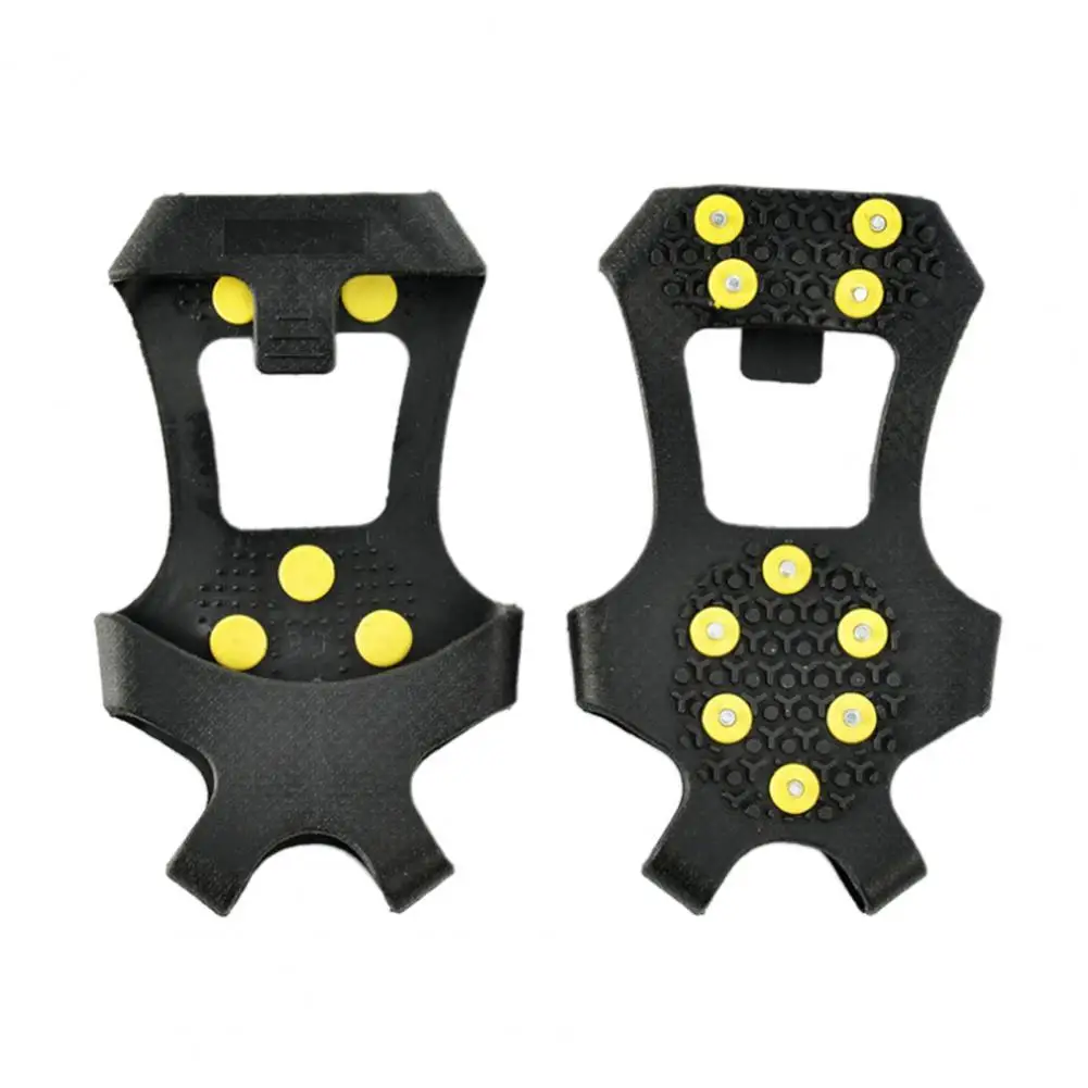 Unisex 1 Pair 10 Studs Anti-Skid Snow Ice Climbing Shoe Spikes Grips- Crampons Cleats Overshoes crampons spike shoes crampons
Unisex 1 Pair 10 Studs Anti-Skid Snow Ice Climbing Shoe Spikes Grips- Crampons Cleats Overshoes crampons spike shoes crampons