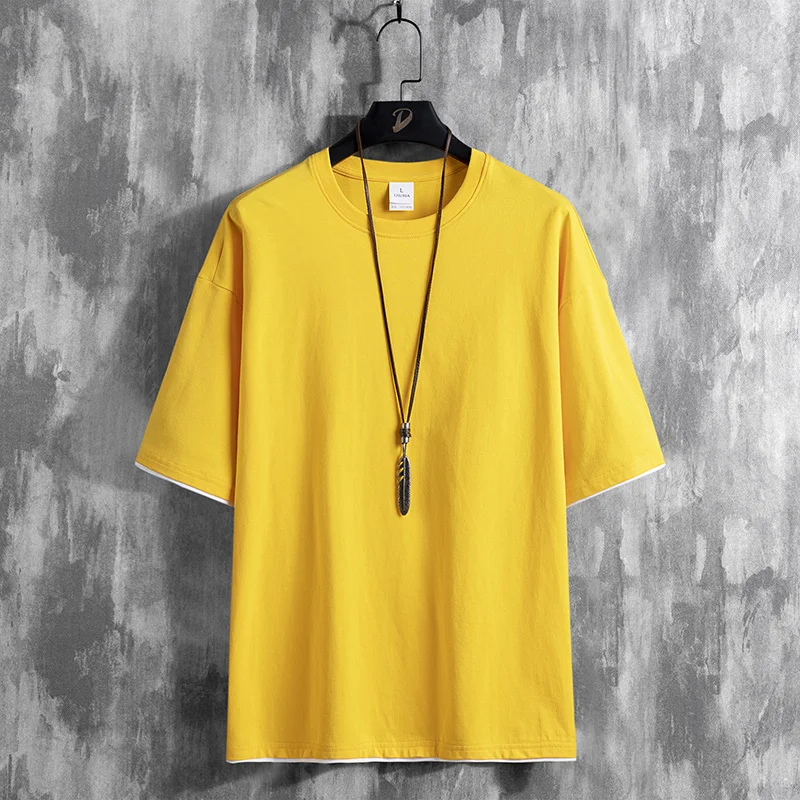 New Summer Men's T Shirt 2021 Fashion Solid T Shirt Mens Oversized Hip Hop Short Sleeve Casual Cotton Mens Streetwear Top Tees
New Summer Men's T Shirt 2021 Fashion Solid T Shirt Mens Oversized Hip Hop Short Sleeve Casual Cotton Mens Streetwear Top Tees